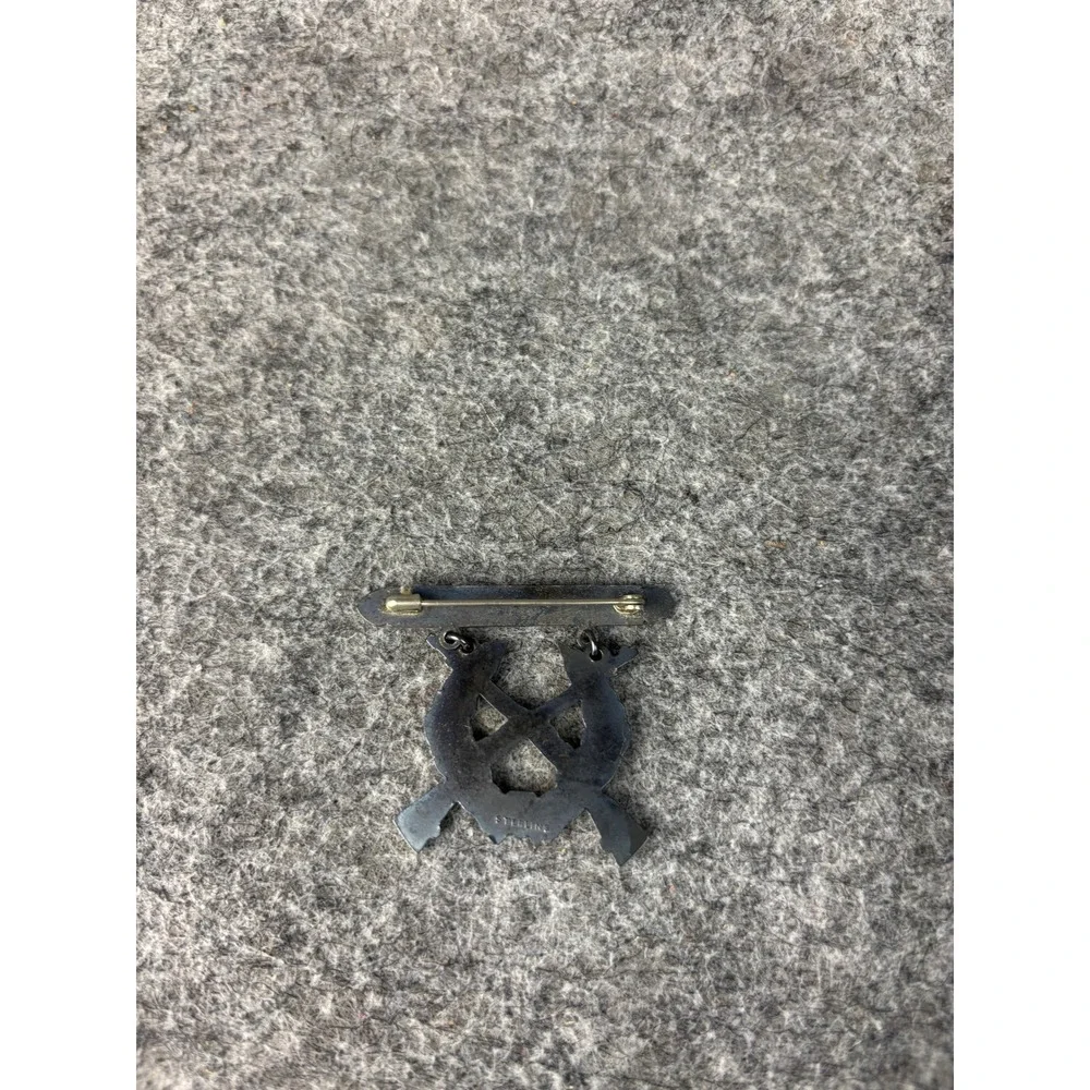 Early‎ WW2 US Army USMC Expert Rifleman Badge Pin Military